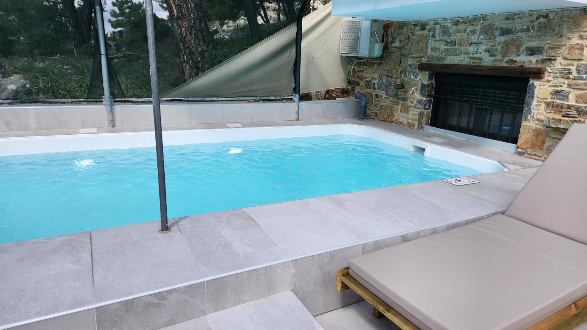 Villa Lato - Villa with private pool&yard Anatolí Esterno foto